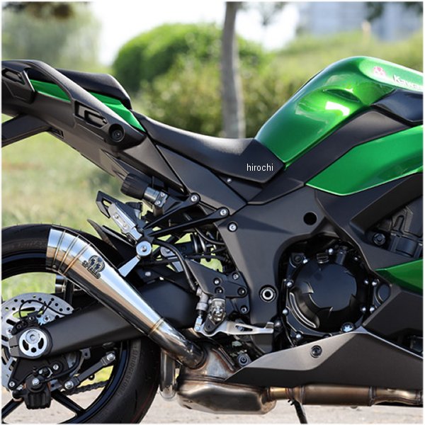 SP忠男 スリップオンマフラー パワーボックス ツーテール Ninja1000SX ステンレス NI1-PB-21 JP店
