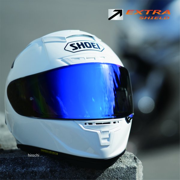 お見舞い シールド EXTRA CNS-1 JP店 山城 メロースモーク EX114200 SHIELD 赤 エキストラ バイク用品