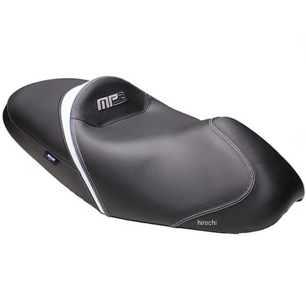 シャッド SHAD コンフォートシート 黒/白 グレー/青ステッチ 07年-13年 PIAGGIO SHV0M2320 JP店