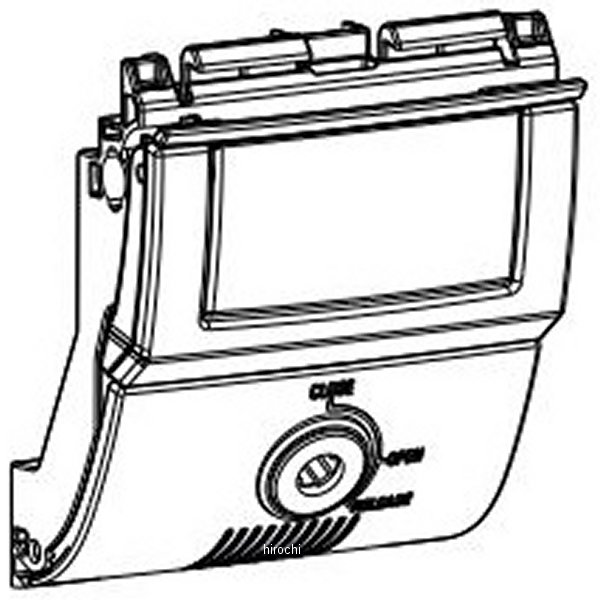 シャッド SHAD 新ロックカバー トップケース SH58X、SH59X専用 D1B59PMAR JP店