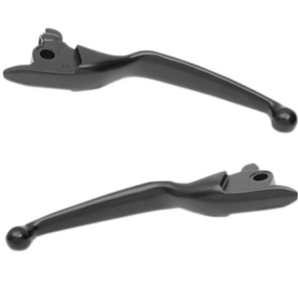 【USA在庫あり】 DRAG レバーセット スムース 17年以降 FLHT 黒(つや消し) 0610-1954 JP店