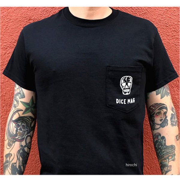 【メーカー在庫あり】 ダイスマガジン FTLR ポケットTシャツ 黒 XLサイズ 023257-NF JP店