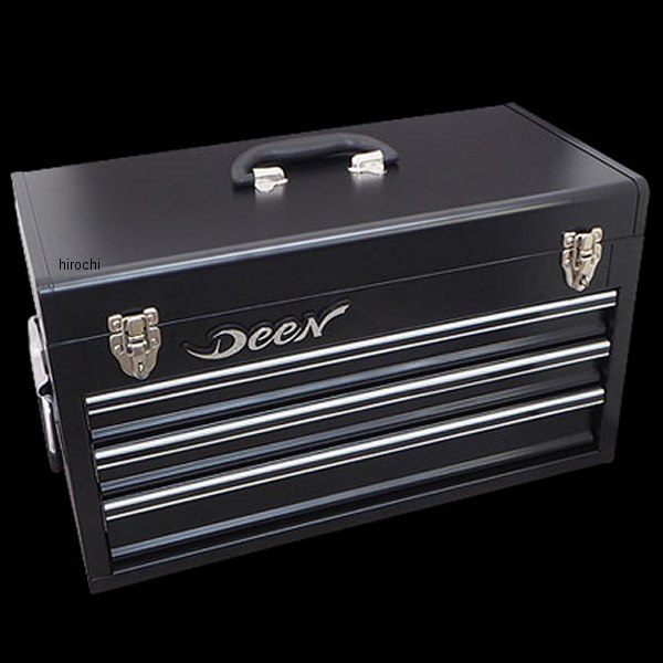 【メーカー在庫あり】 ディーン DEEN 3段トップチェスト 黒 DNX2103BK JP店