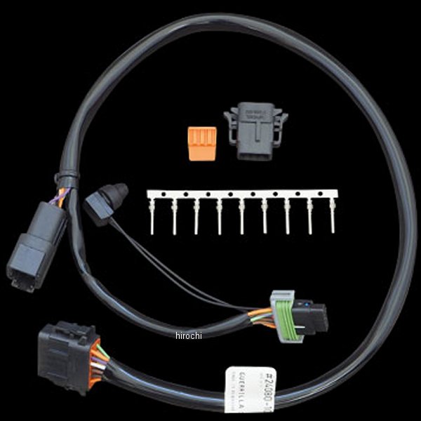 【メーカー在庫あり】 ゲリラケーブルズ Guerrilla Cables スピードメーターハーネス延長キット 07年-10年FXD 24080-1032 JP店