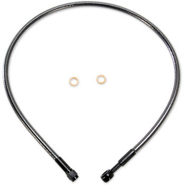【USA在庫あり】 マグナム MAGNUM フロント ブレーキライン 10mm/180&deg;アッパー 34インチ(864mm) 黒 1741-4113 JP店｜株式会社ヒロチー商事 店