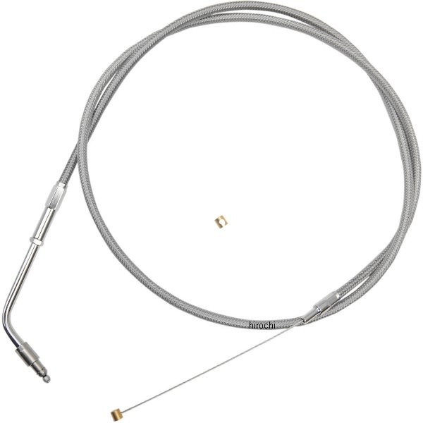 【USA在庫あり】 LAチョッパーズ LA Choppers スロットルケーブル ステンレス 07年-13年 XL 12-14インチ用 0650-1441 JP店