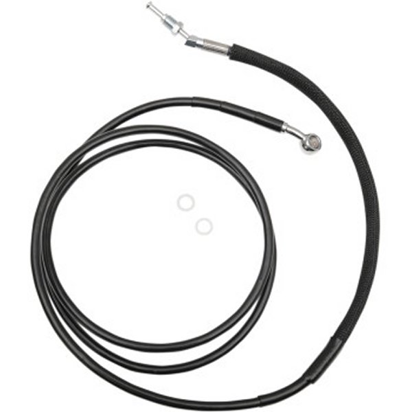 【USA在庫あり】 DRAG クラッチケーブル 17年以降 FLTRU +6インチ 76.125インチ 黒 0661-0042 JP店