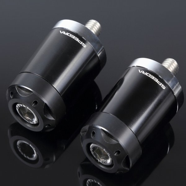 【メーカー在庫あり】 スピードラ SPEEDRA ヘビーウェイトハンドルバーエンド BMW M10 黒 ABEBL03BK JP店