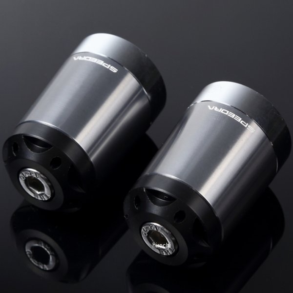 【メーカー在庫あり】 スピードラ SPEEDRA ヘビーウェイトハンドルバーエンド カワサキ M8 チタン ABEKL01TM JP店