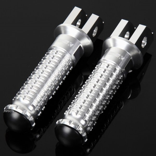 【メーカー在庫あり】 スピードラ SPEEDRA アルミ削り出しタンデムステップ スタンダードタイプ パッセンジャー シルバー/シルバー AFPS106SR JP店