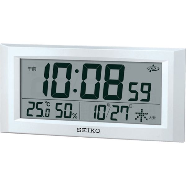 【メーカー在庫あり】 セイコータイムクリエーション(株) SEIKO 衛星電波時計 GP502W JP店|株式会社ヒロチー商事 店