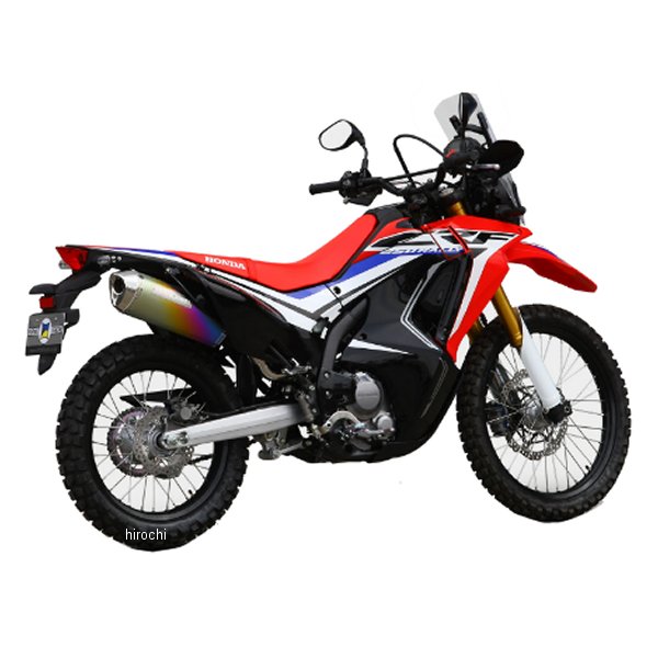 モリワキ フルエキゾースト MX 17年-20年 CRF250M、L、Rally アノダイズドチタニウム 01810-631P4-00 JP店