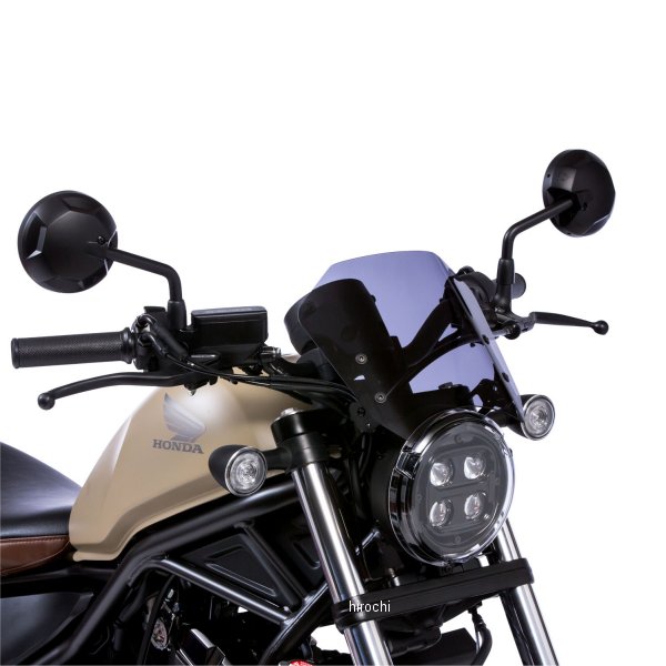 【メーカー在庫あり】 モリワキ メーターバイザーキット 20年以降 REBEL500、250 セミスモーク 06130-2A1S7-S0 JP店
