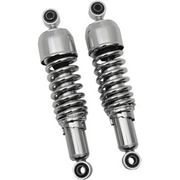 【USA在庫あり】 DRAG ショック 純正補修交換用ク 04年-17年 XL 12.5インチ(318mm) クローム 1310-1298 JP店