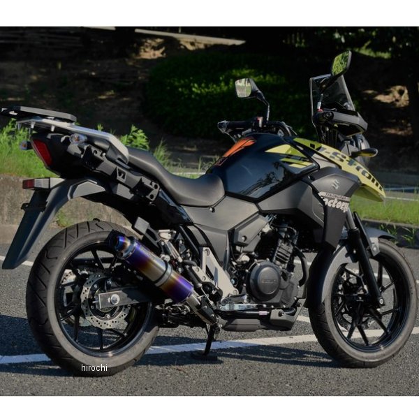 ビームス BEAMS スリップオンマフラー R-EVO Vストローム250 ヒートチタン G337-53-P1J JP店