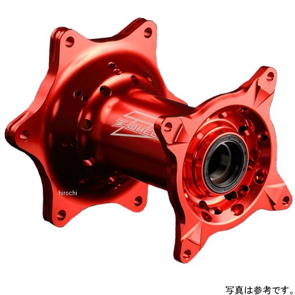 【メーカー在庫あり】 ズィーウィール Z-WHEEL アステライトハブ リア CRF450R、CRF250R、CR250、CR125 赤 W41-11213 JP店