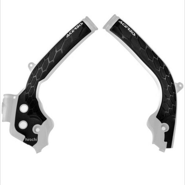 【USA在庫あり】 アチェルビス ACERBIS フレームガード X-Grip 16年-19年 KTM SX125 白/黒 acb2449531035 JP店