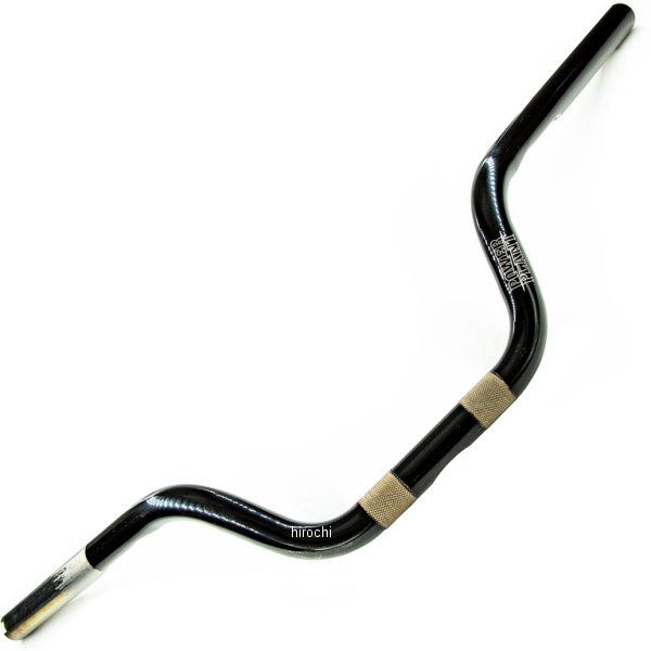 【メーカー在庫あり】 パワープラント Powerplant P16 Uベンド カスタムハンドルバー 1インチバー採用ハーレー 黒 P16PRTBARBLKUB JP店