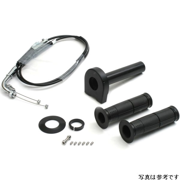 アクティブ ACTIVE スロットルKIT [ホルダー:TYPE-2 BLK] 巻取φ36 [ステン金具] Z900RS 18-19/Z1000 14-16 1069971SU JP店