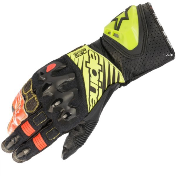 アルパインスターズ 秋冬モデル グローブ GP TECH V2 GLOVE 黒 蛍光黄 白 蛍光赤 XLサイズ 3556622 JP店  【数々のアワードを受賞】