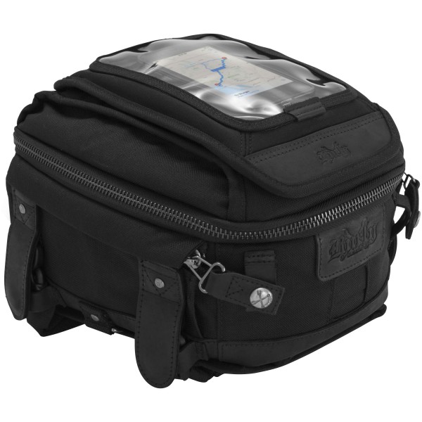 【USA在庫あり】 バーリーブランド BURLY BRAND Voyager テール/タンク バッグ 黒 burB15-1010B JP店