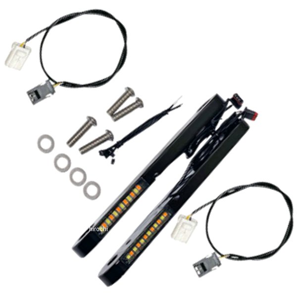 【USA在庫あり】 カスタム ダイナミクス ライトストリップ 06-13FLHT BK 2040-2835 JP店