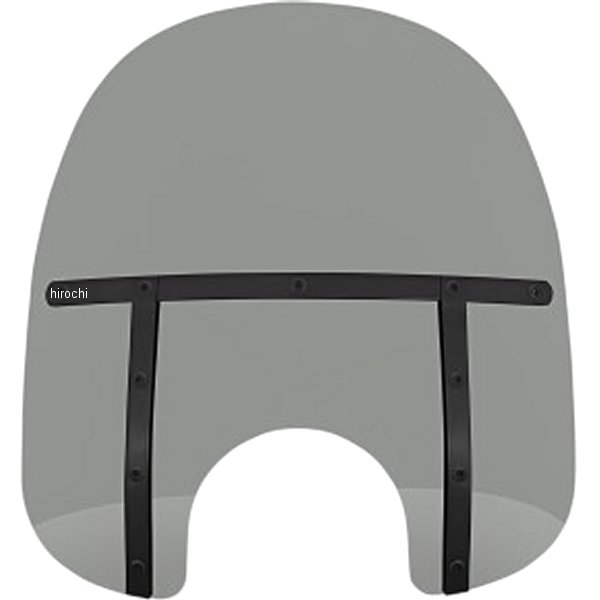 【USA在庫あり】 メンフィスシェード Memphis Shades ファット シールド 17インチ 7インチカットアウト ブラックスモーク/黒 2311-0107 JP店