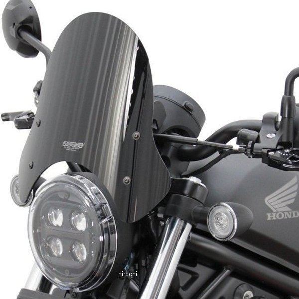 【メーカー在庫あり】 エムアールエー MRA スクリーン スポーツショート 20年-24年 Rebel250/500 黒 4025066169825 JP店