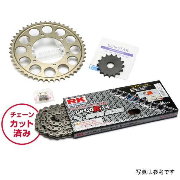 サンスター スプロケット＆チェーンキット 525 06年-08年 W400 シルバー KR47802 JP店