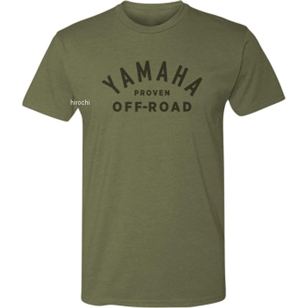 【USA在庫あり】 USヤマハ アパレル Tシャツ YAMAHA PROVN OFFROAD オリーブグリーン 2XLサイズ 3030-21435 JP店