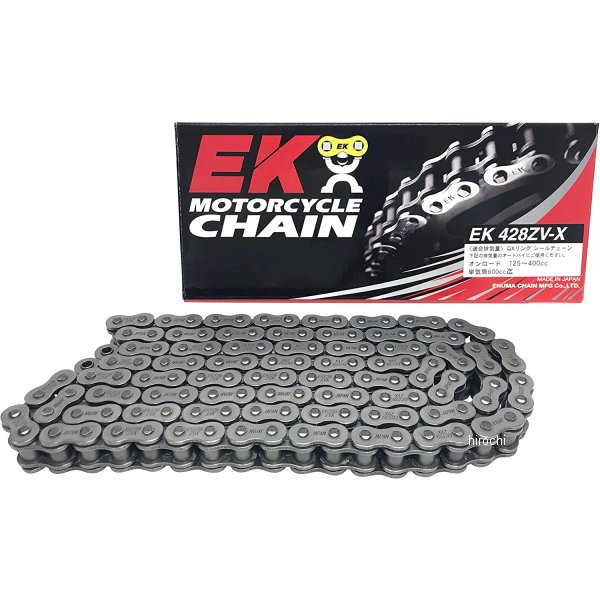 EKチェーン 江沼チェーン 428ZVX シリーズ 90L セミプレスクリップジョイント スチール 4571291809987 JP店