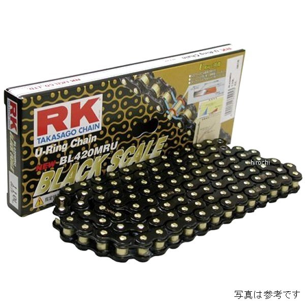 【メーカー在庫あり】 RKジャパン BL420MRU リールブラックスケールシリーズチェーン(100フィート) BL420MRU100F JP店
