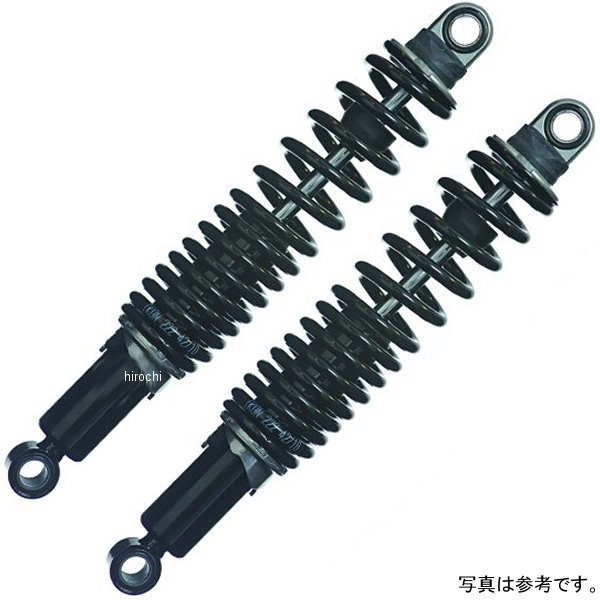 IKON リアショック 7610-SP14シリーズ 11インチ 280mm 全年式 スポーツスター、FXR、EVO FL 黒/黒 76101521SP14 JP店