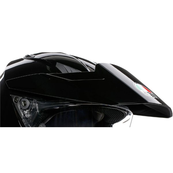 【メーカー在庫あり】 エージーブイ AGV ショートピーク SOLID AX9 黒 KIT7633100501 JP店