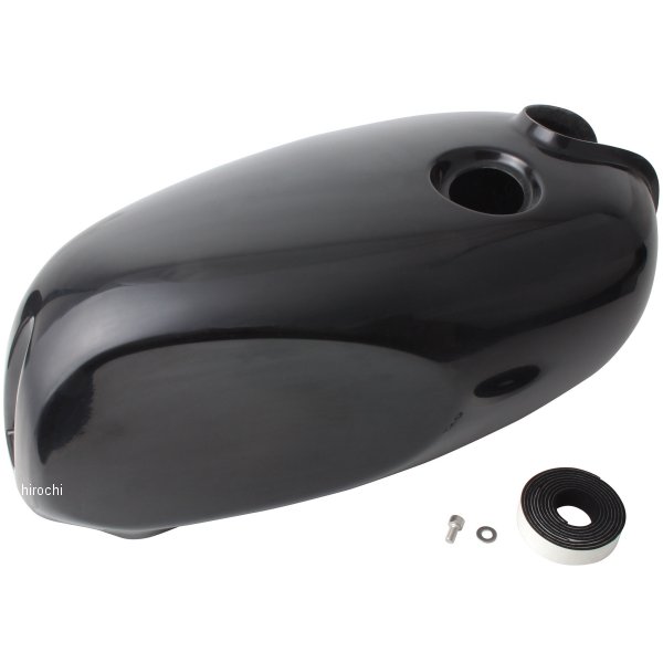 【メーカー在庫あり】 ポッシュ POSH カフェ・スリータンクカバー 01年-08年 SR400 黒ゲルコート 904102-20 JP店