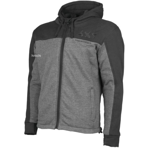 【USA在庫あり】 Speed and Strength スピードアンドストレングス HAMR DWN ARMD HOODY 黒/グレー 3XLサイズ sas880400 JP店