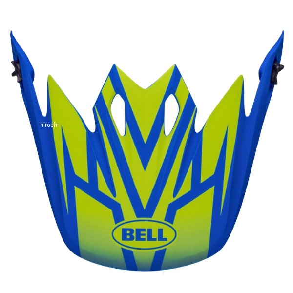 【メーカー在庫あり】 ベル BELL バイザー MX-9 MIPS ディスラプト マットクラシックブルー/ハイビズイエロー 7137523 JP店