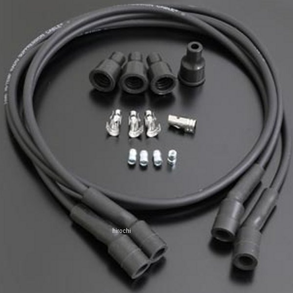 【メーカー在庫あり】 ダイナテック DYNATECK DYNA イグニッションワイヤー COP 7mm 黒 11DW200 JP店