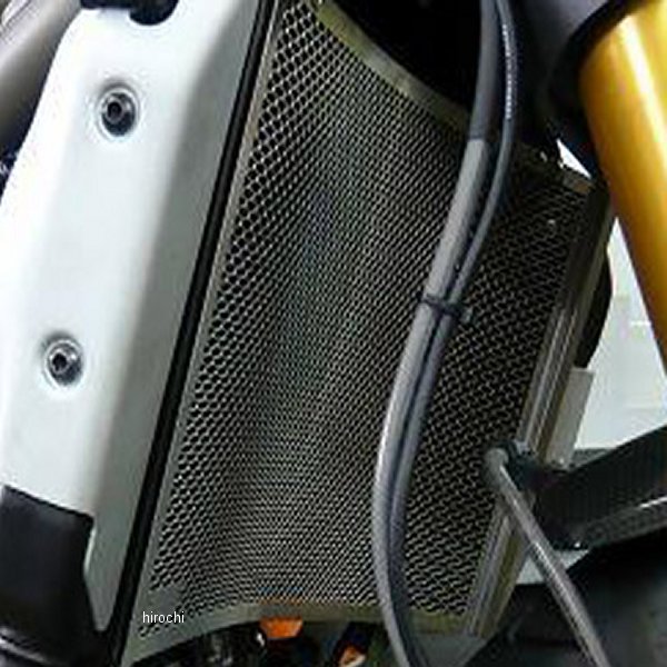 アエラ AELLA ラジエタープロテクターUPPER ドゥカティ ストリートファイター シルバー AE-56010 SUS JP店