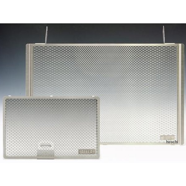 アエラ AELLA ラジエター＆オイルクーラープロテクターセット ドゥカティ ムルティストラーダ シルバー AE-56118-SUS JP店