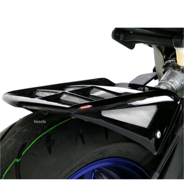 パワーブロンズ Powerbronze リアフェンダー 14年-16年 MT-09 黒/シルバーメッシュ 201-Y106-603 JP店