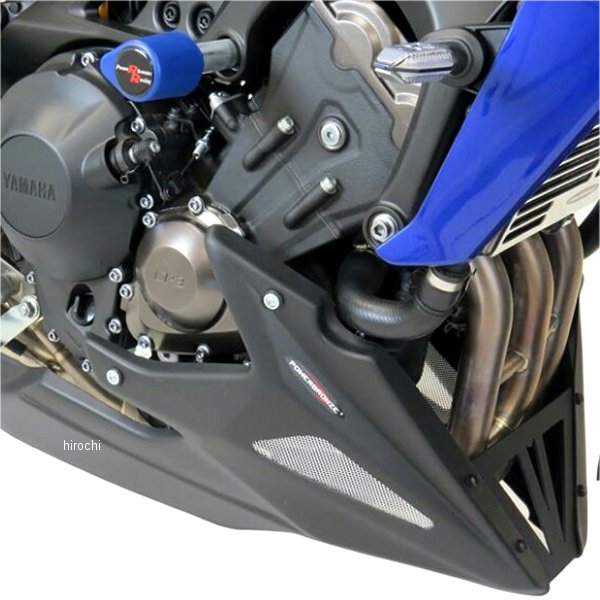 パワーブロンズ Powerbronze アンダーカウル 17年-20年 MT-09 マットブラック/シルバーメッシュ 320-Y122-670 JP店