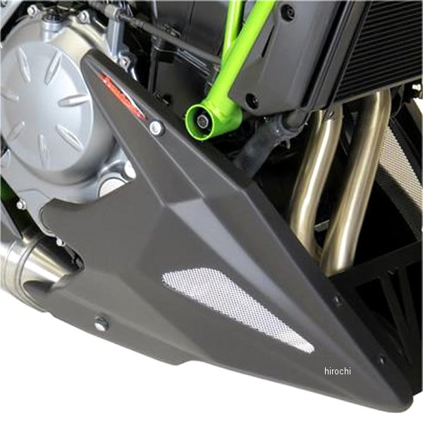 パワーブロンズ Powerbronze アンダーカウル 17年以降 Z650 マットブラック/シルバーメッシュ 320-K117-670 JP店