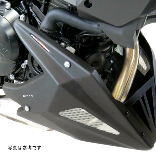 パワーブロンズ Powerbronze アンダーカウル 20年以降 F900XR マットブラック/シルバーメッシュ 320-B103-670 JP店