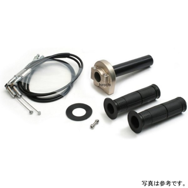 アクティブ ACTIVE スロットルキット TYPE-1ホルダー 巻取φ28 18年-21年 Z900 ステンレス金具/ゴールド 1071124SU JP店