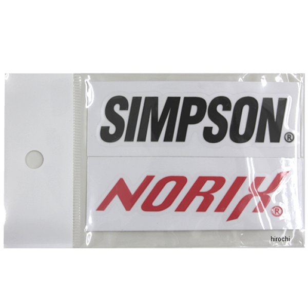 231円 【52%OFF!】 8809999999 シンプソン SIMPSON 切り文字ステッカーセット NORIX 2618809999999 JP店