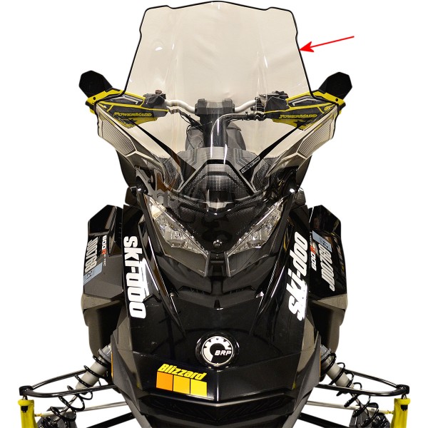 【USA在庫あり】 パワーマッド PowerMadd ウインドシールド コブラ 22インチ Ski-Doo GEN4 2318-0166 JP店