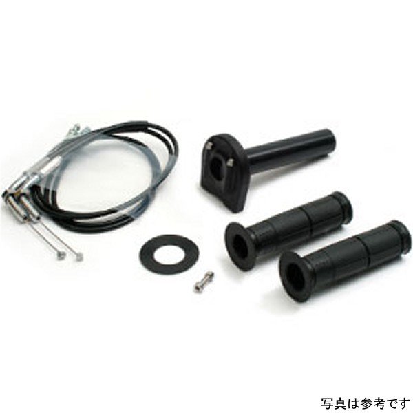 アクティブ ACTIVE スロットルキット TYPE-3ホルダー 巻取φ42 18年-21年 Z900 ステンレス金具/黒 1077138SU JP店