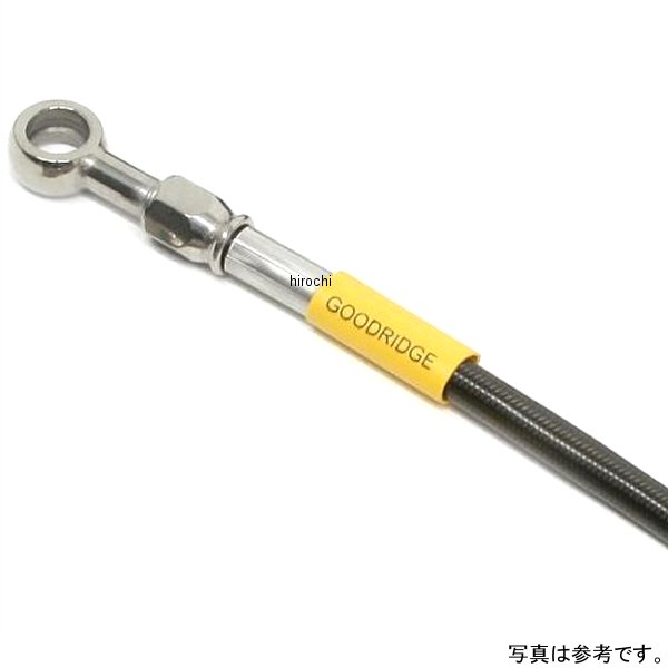 グッドリッジ ビルドアライン ブレーキホース フロント 21年 Z900RSカフェ ステンレス/スモーク 20671900S JP店