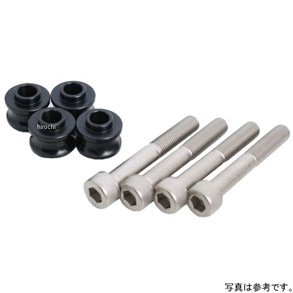 ゲイルスピード GALE SPEED オフセットカラー3.5mm＆クロモリキャップボルト 各4個 16年-20年 ZX-14R 黒 29000208B JP店